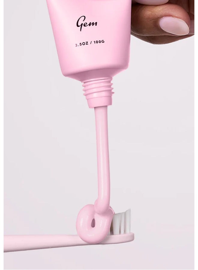 Gem Triple Whitening Toothpaste Pink Marshmallow 75ml - Image 4